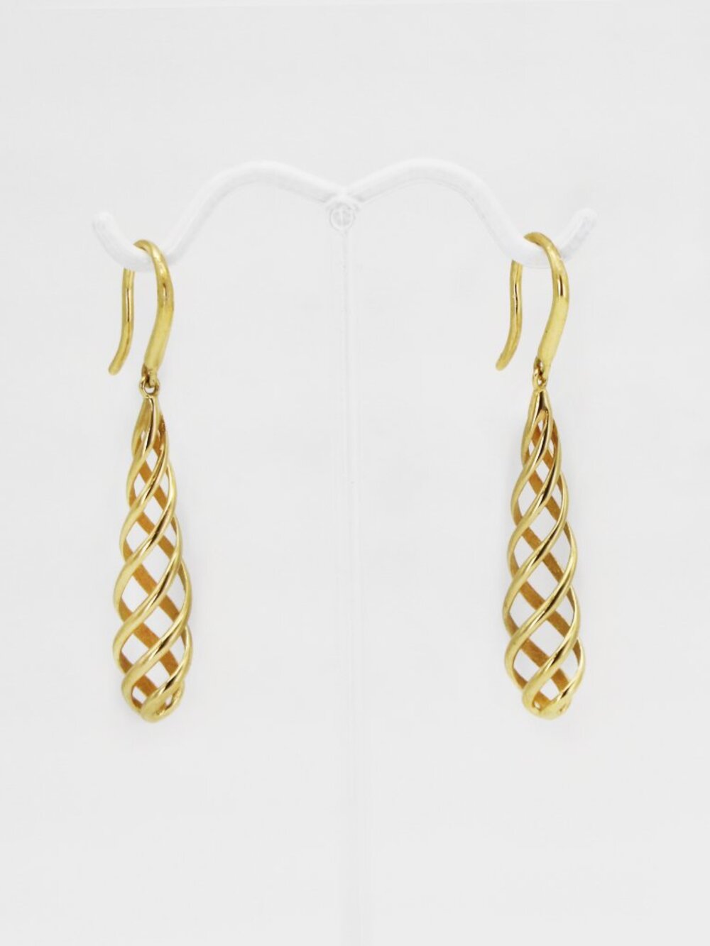 Tiffany & Co. 18K Gold Venezia Luce Drop Earrings